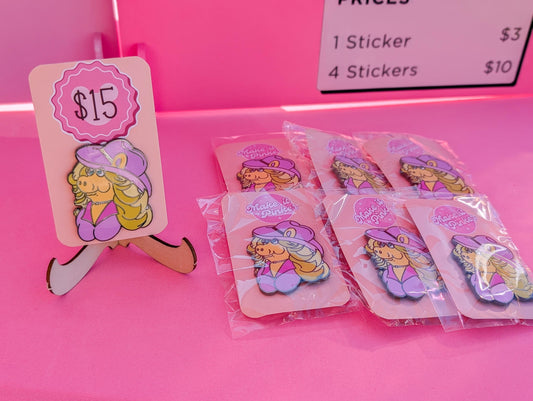 Miss Piggy Parton Pin