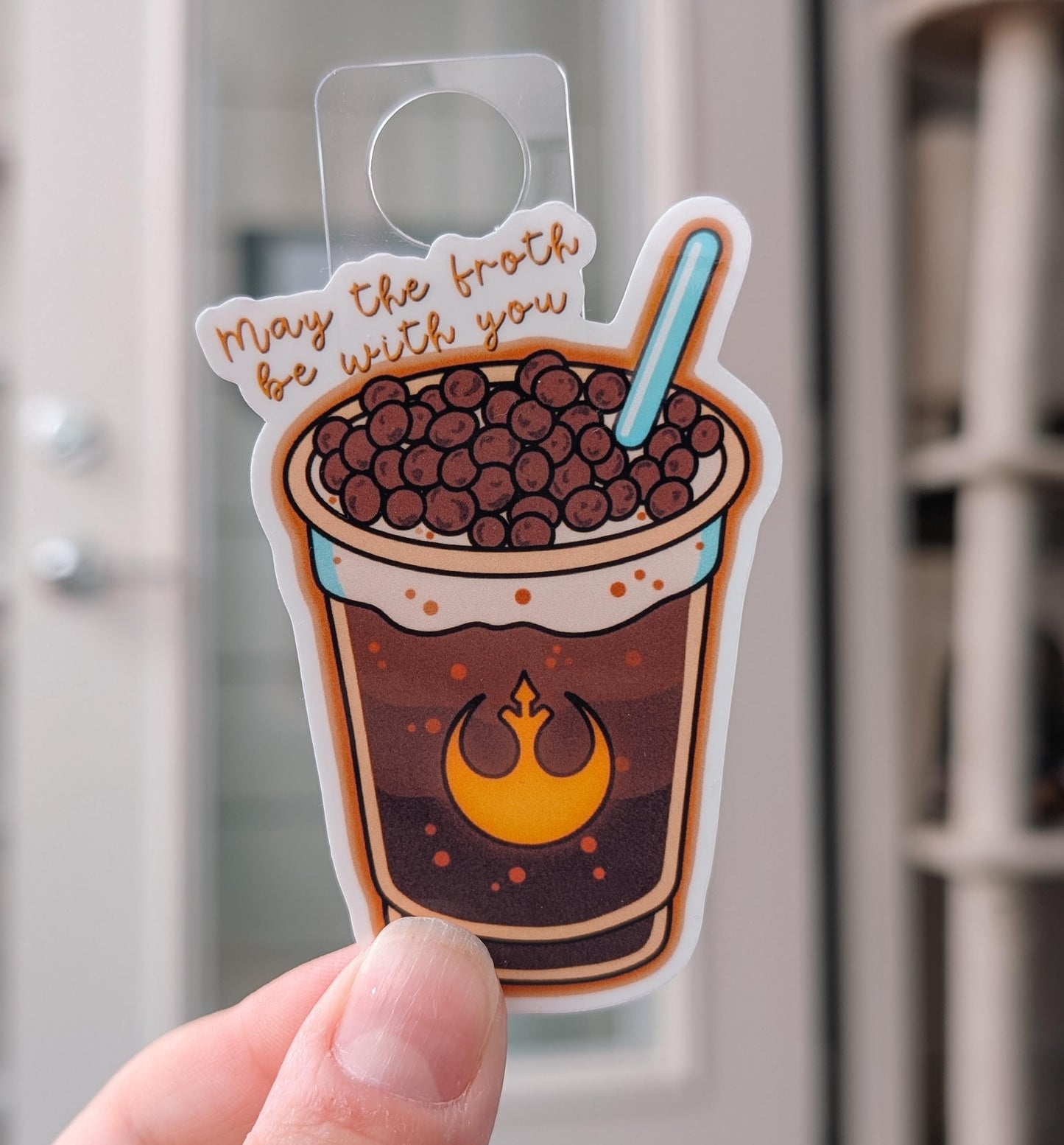 May the Froth be with you Sticker