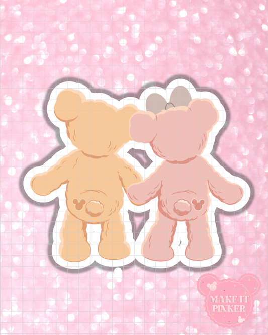 Bear Bottom Duffy Sticker