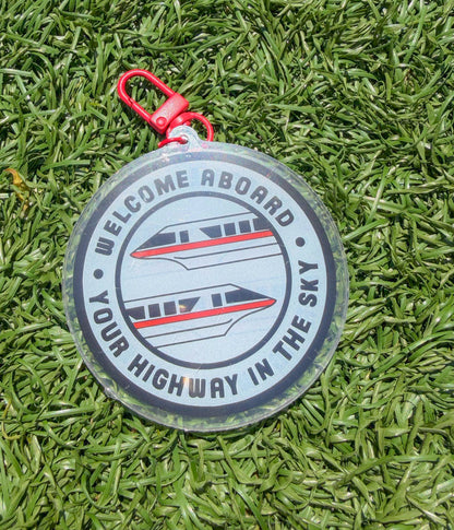 All Aboard Keychain