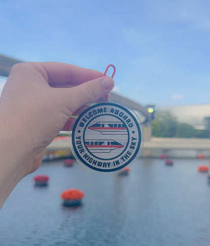 All Aboard Keychain
