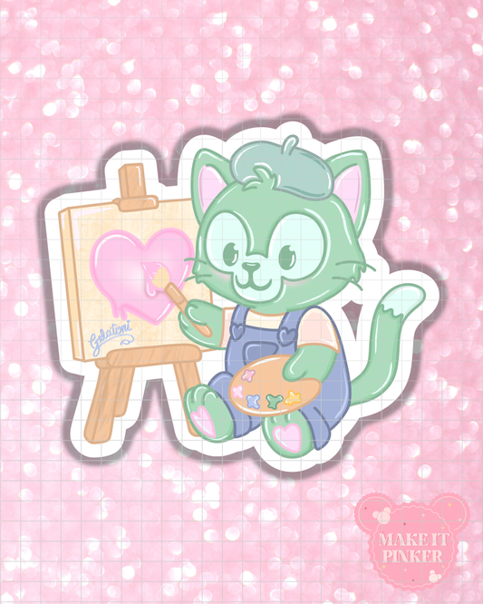Little Artist Gelatoni Sticker