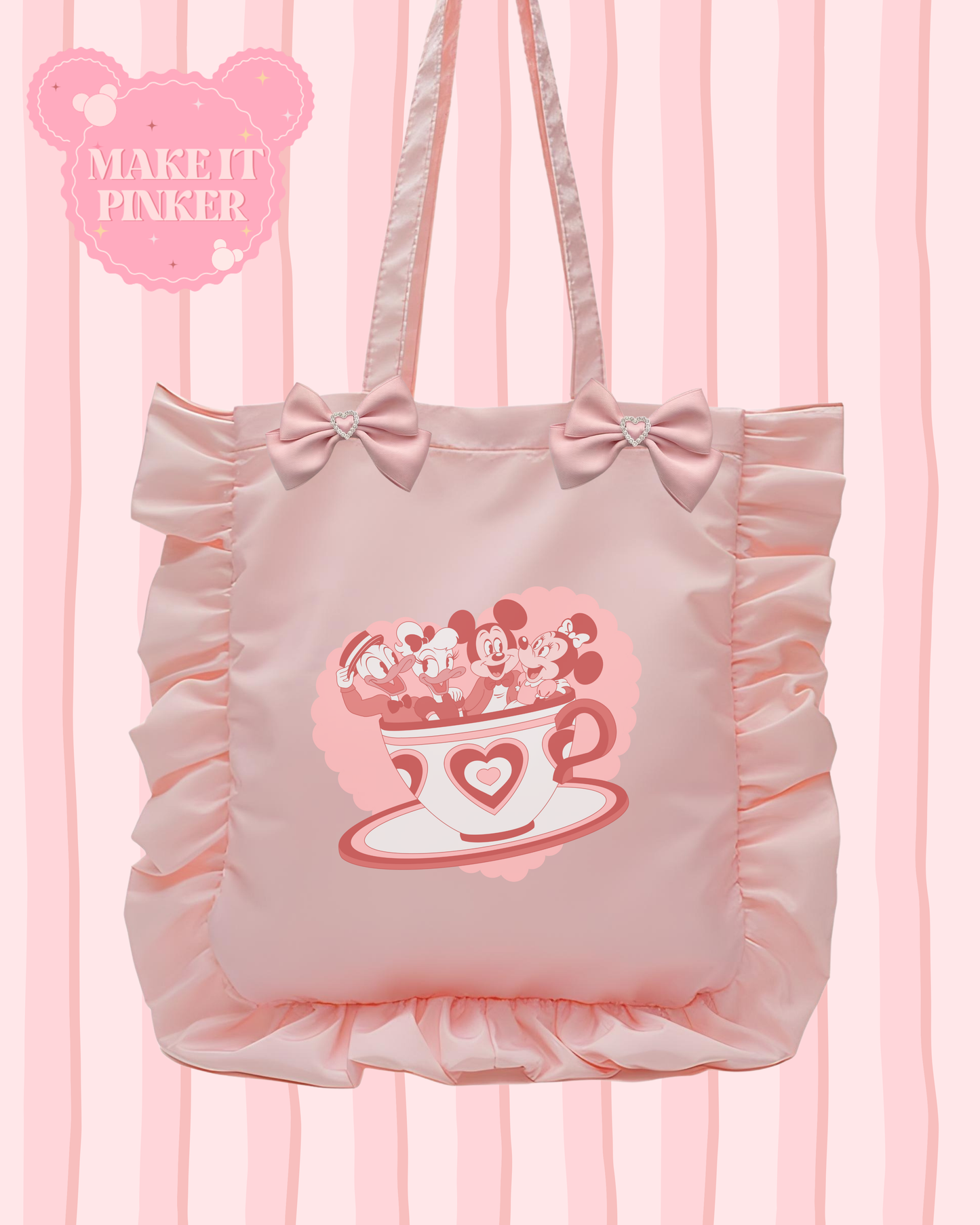 Got Me Spinnin' Ruffle Tote