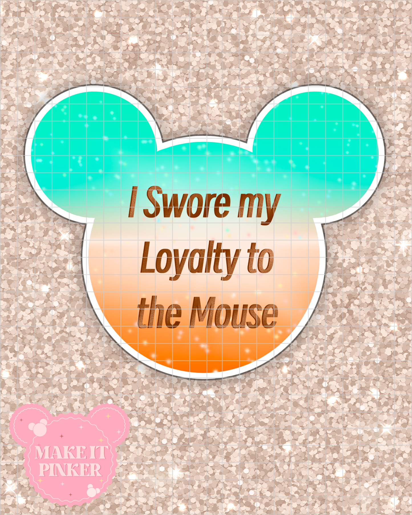 Loyalty Mouse Sticker