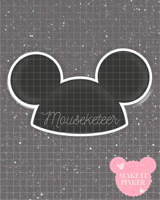 Mouseketeer Hat Sticker