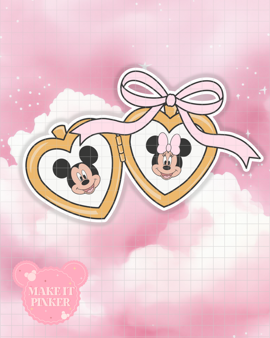 Keep You in my Locket Sticker