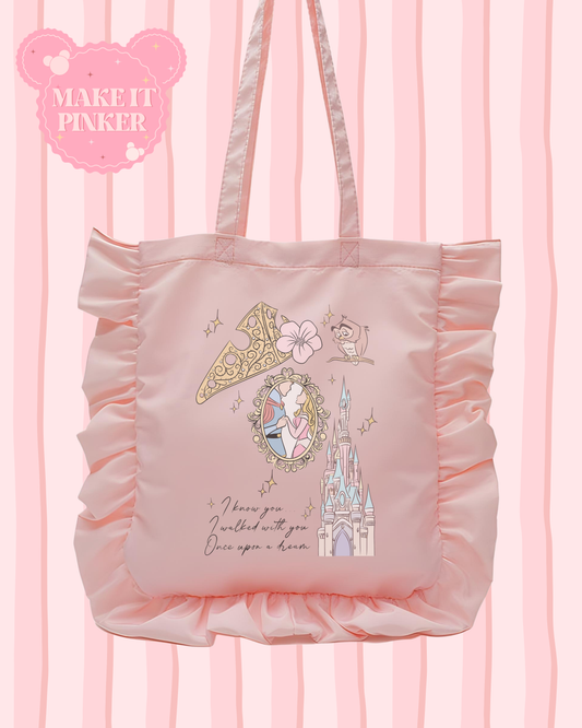 Make it Pink Ruffle Tote