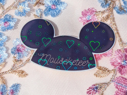 Mouseketeer Hat Sticker