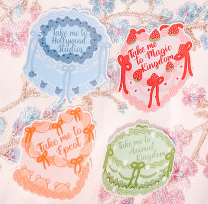 Take me to the Magic Cake Stickers
