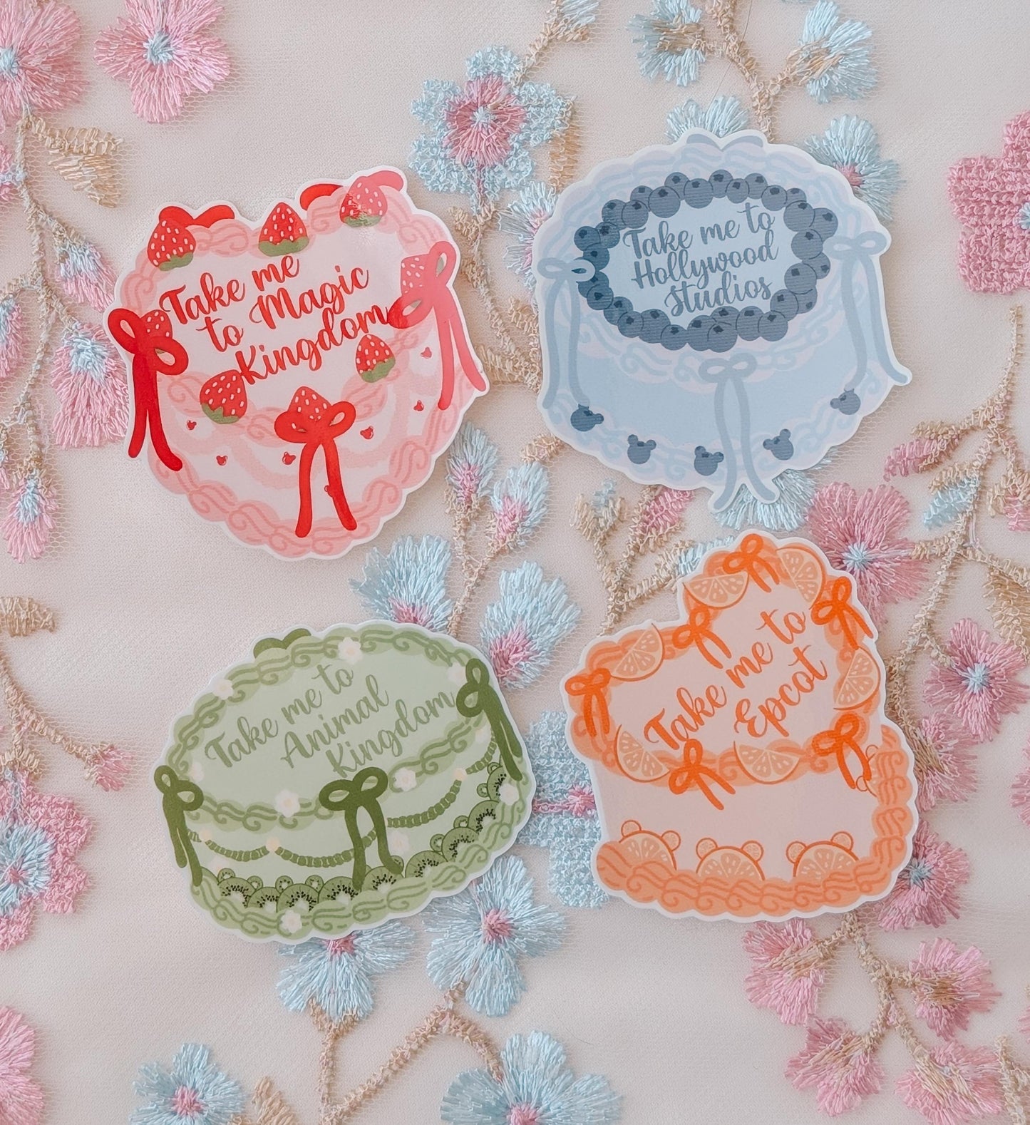 Take me to the Magic Cake Stickers