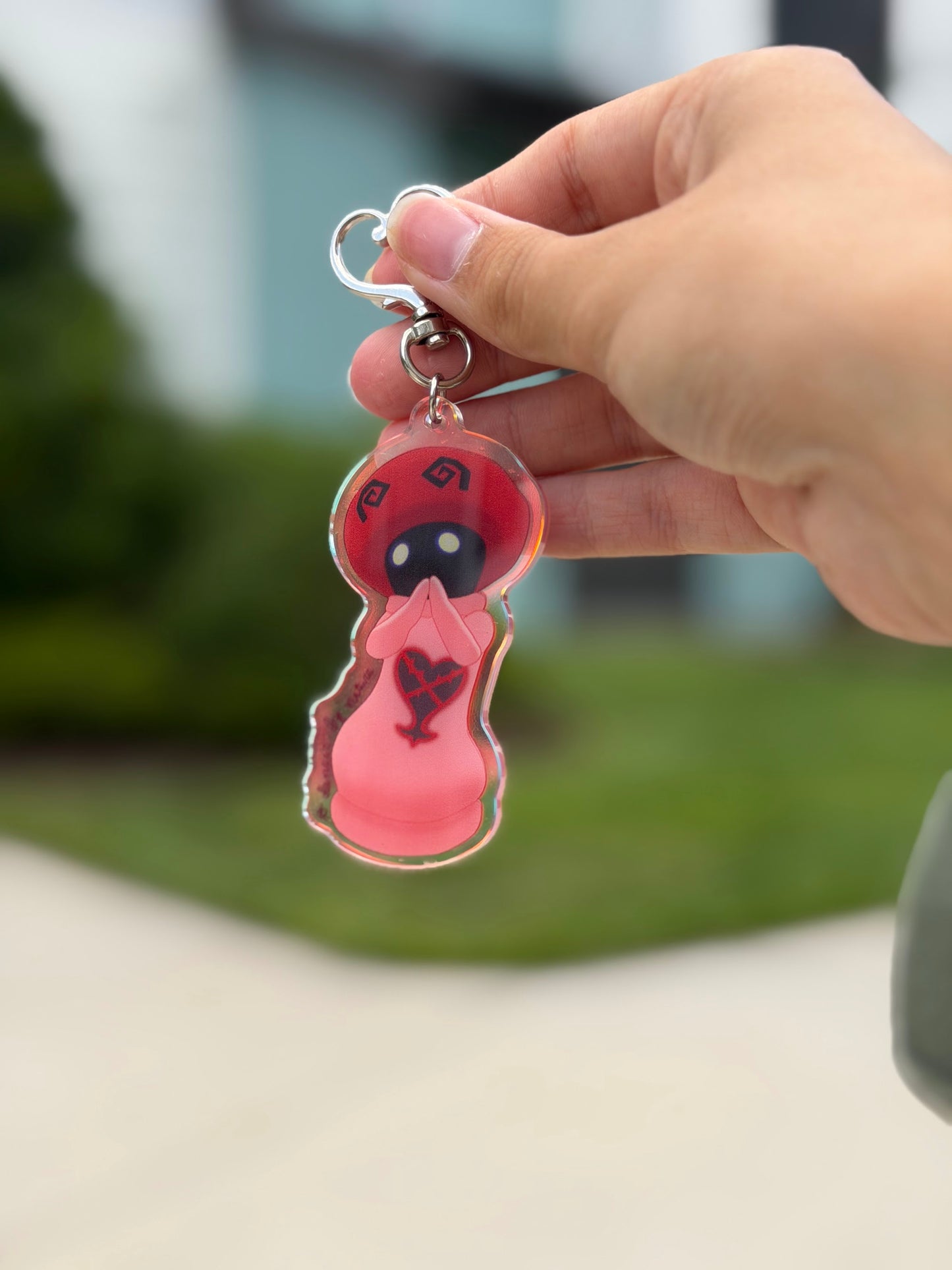 Dancer by Nature Heartless Keychain