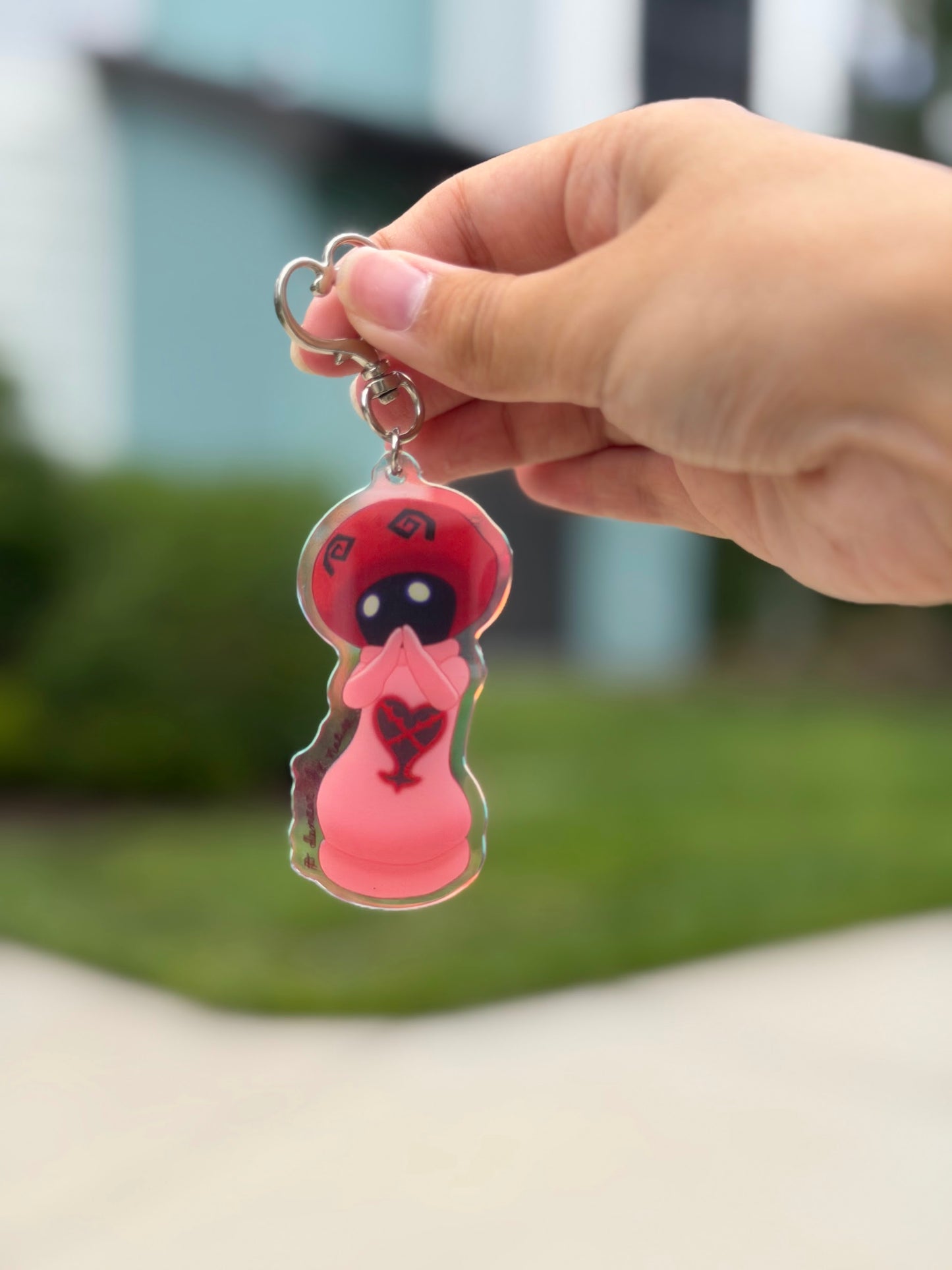 Dancer by Nature Heartless Keychain