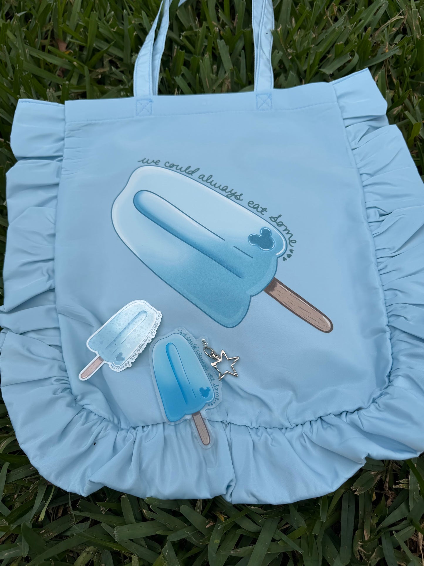Sea Salt Ice Cream Keychain
