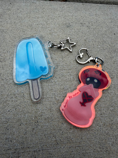 Dancer by Nature Heartless Keychain