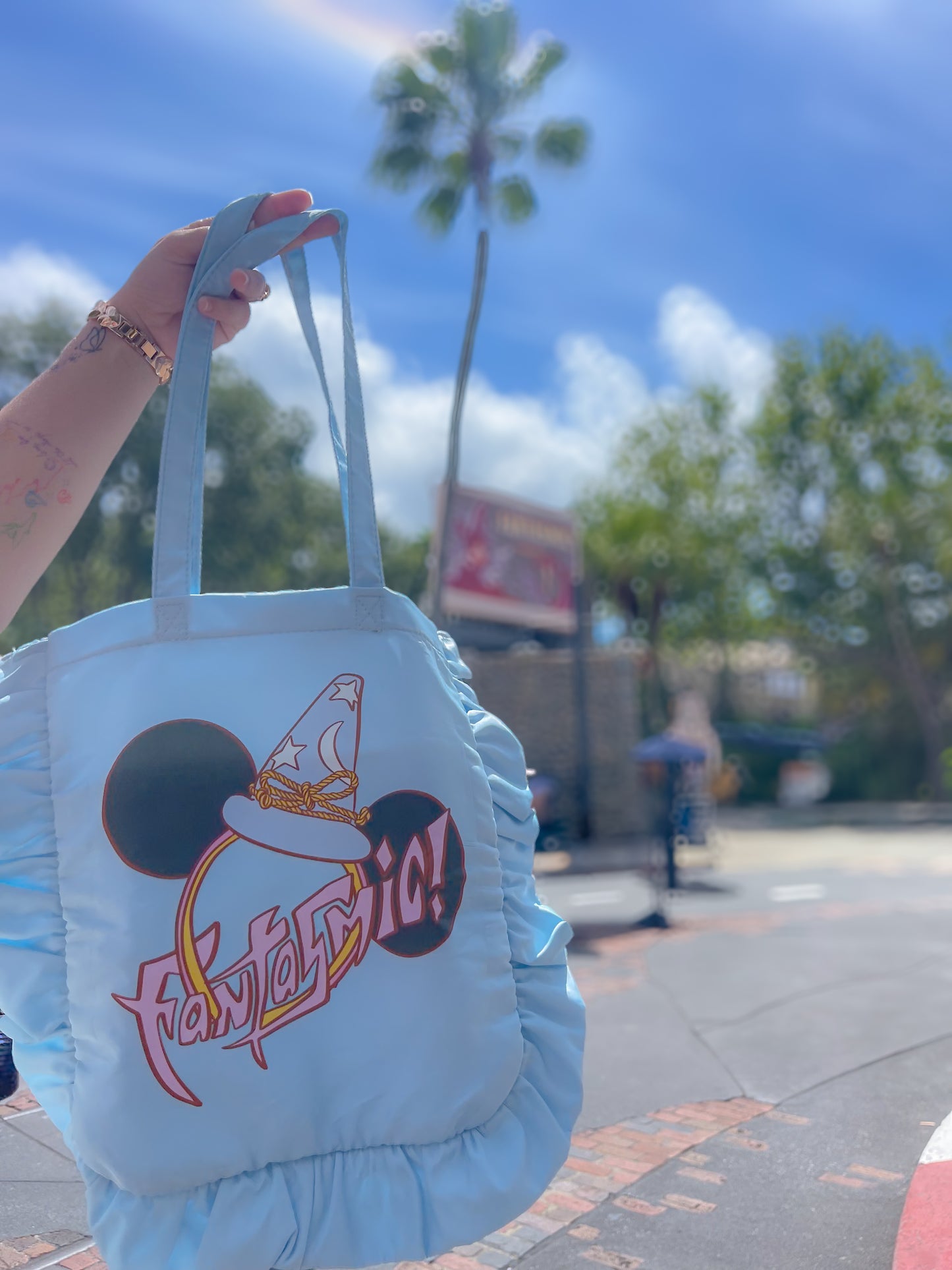 Fantasmic Ruffle Tote