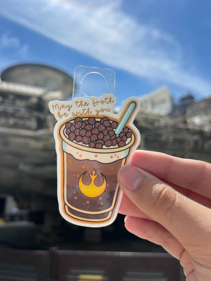 May the Froth be with you Sticker