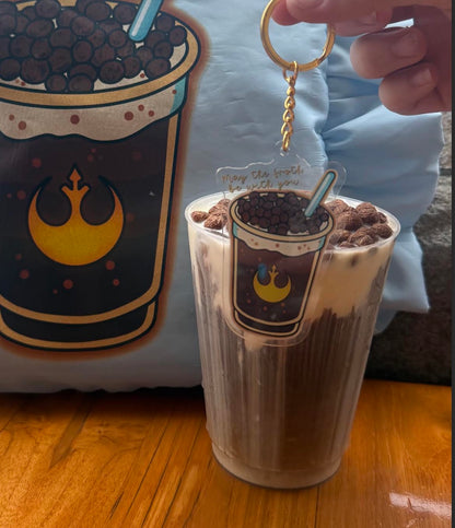 May the Froth be with you Keychain