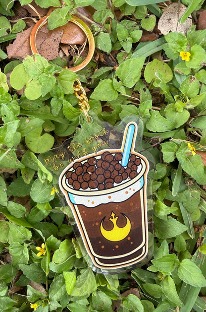 May the Froth be with you Keychain