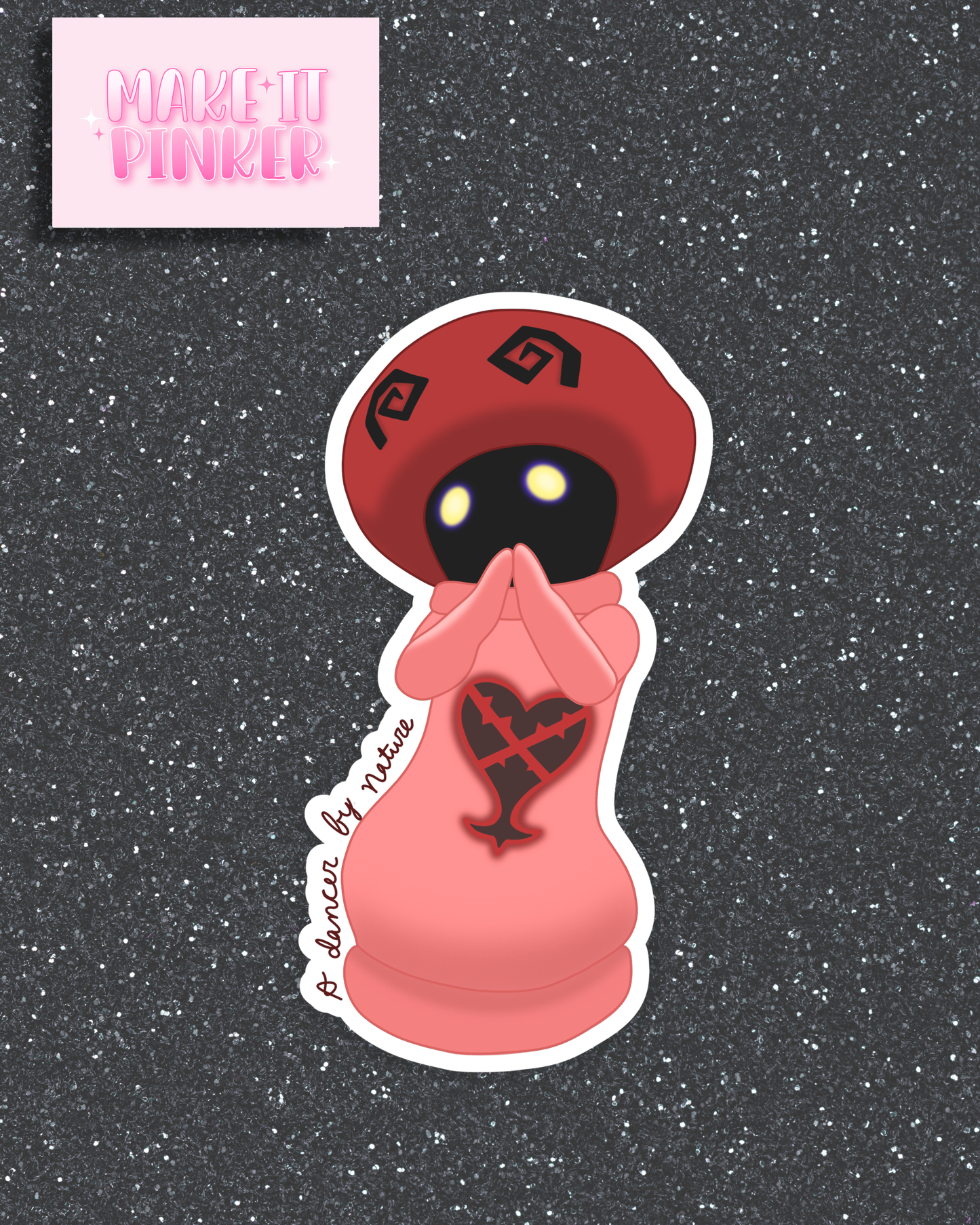 Dancer by Nature Heartless Sticker