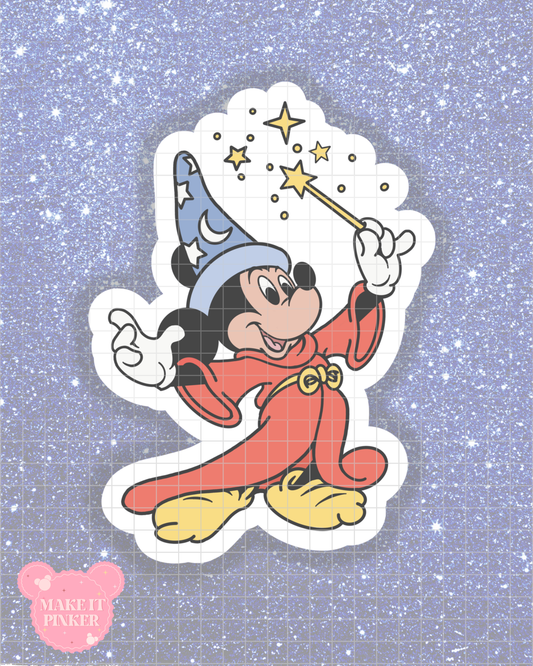 Sorcerer Mouse Sticker