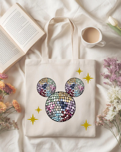 Mirrorball Canvas Tote