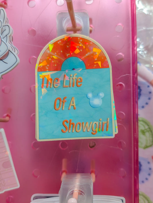 Showgirl Vinyl Sticker