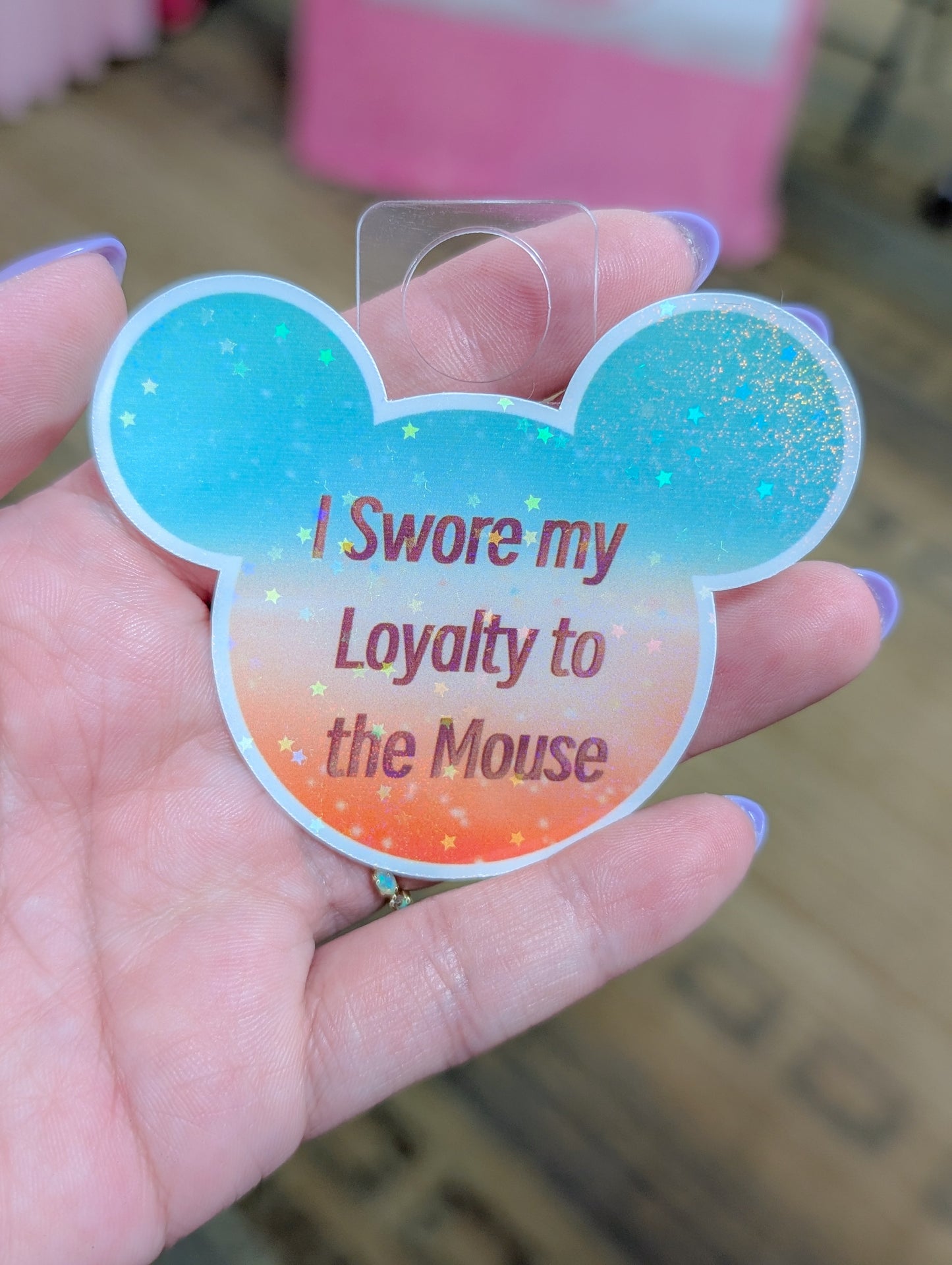 Loyalty Mouse Sticker