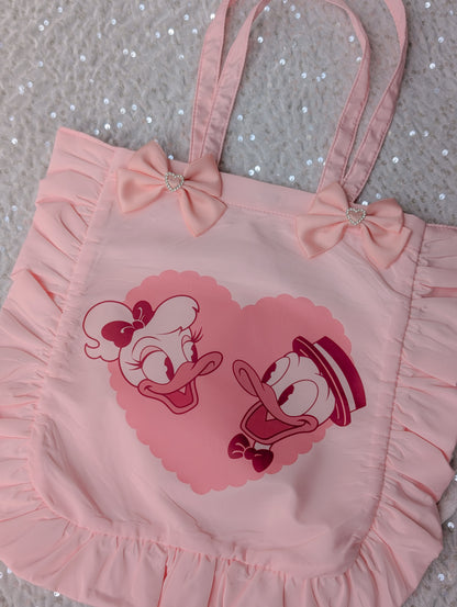 Ducks in Love Ruffle Tote