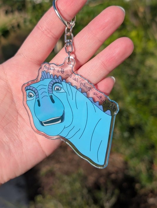 Iguanodon Dino Keychain