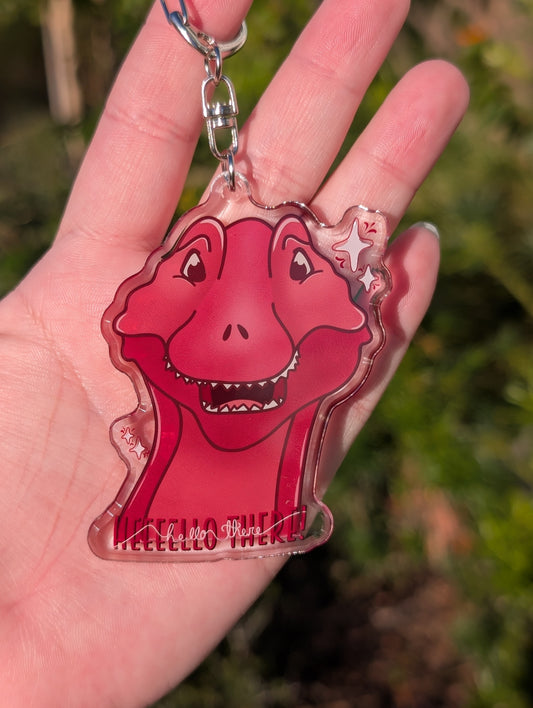 Carnotaurus Dino Keychain