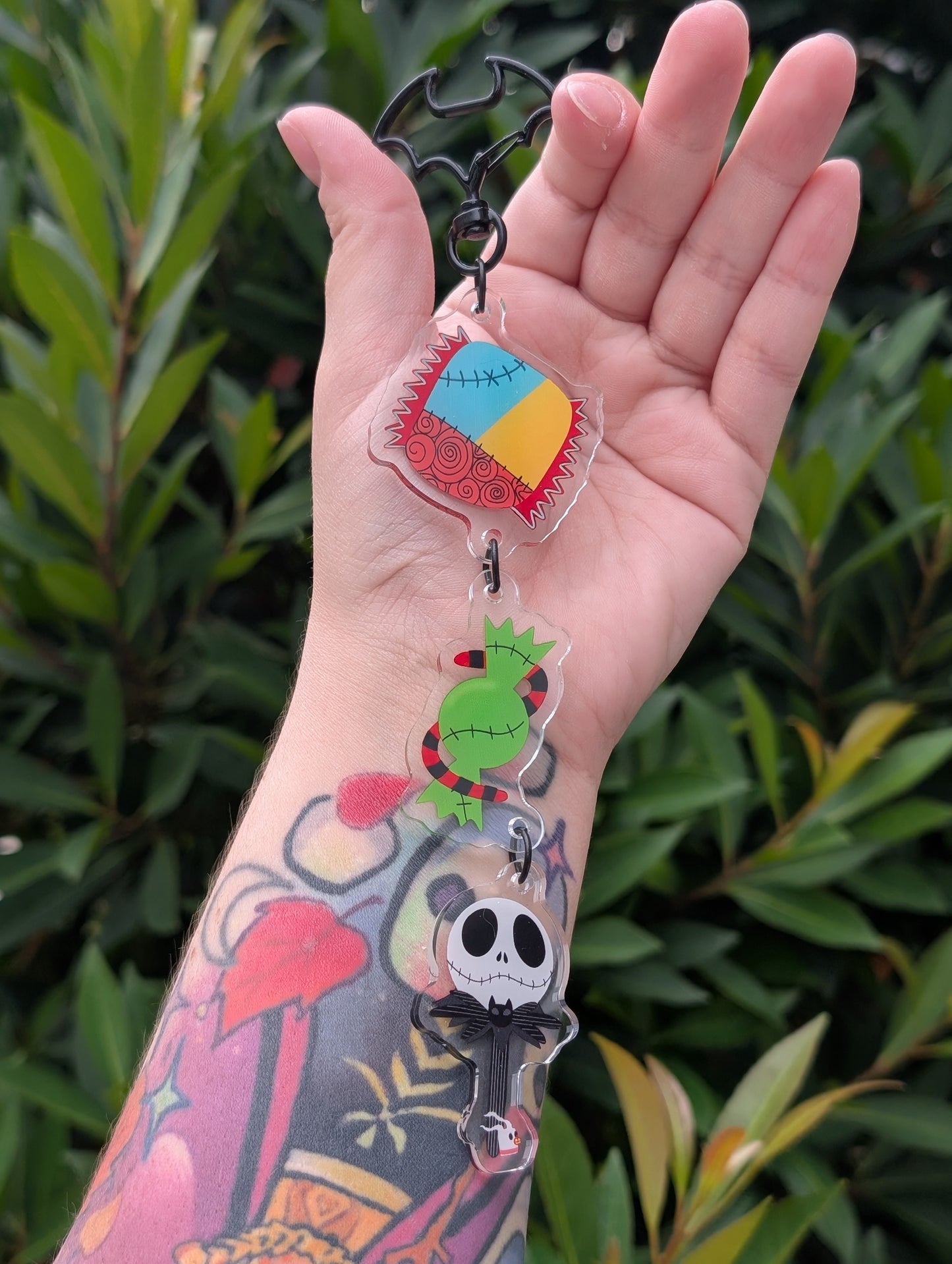 Trick or Treat Candy Keychain