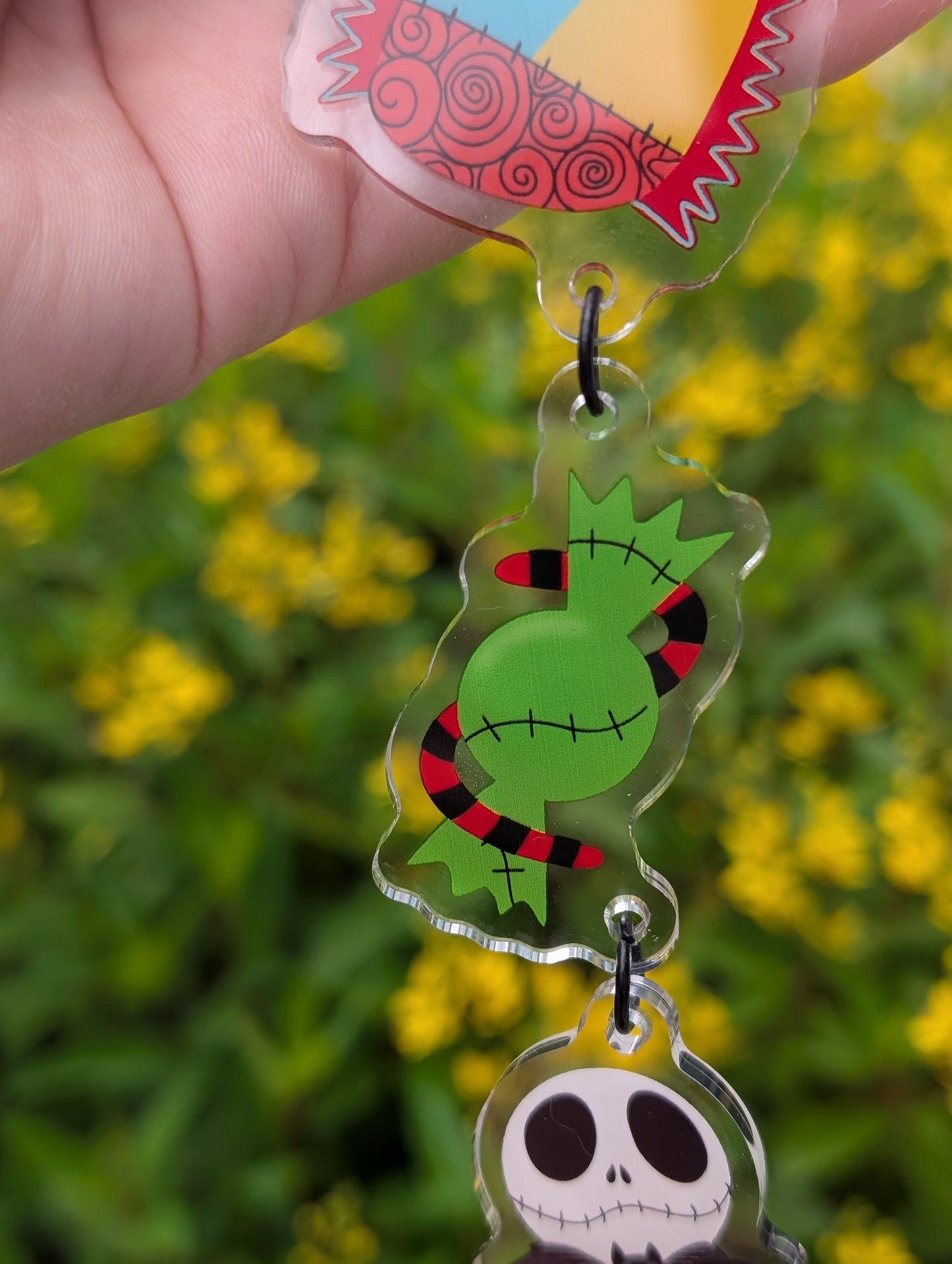 Trick or Treat Candy Keychain