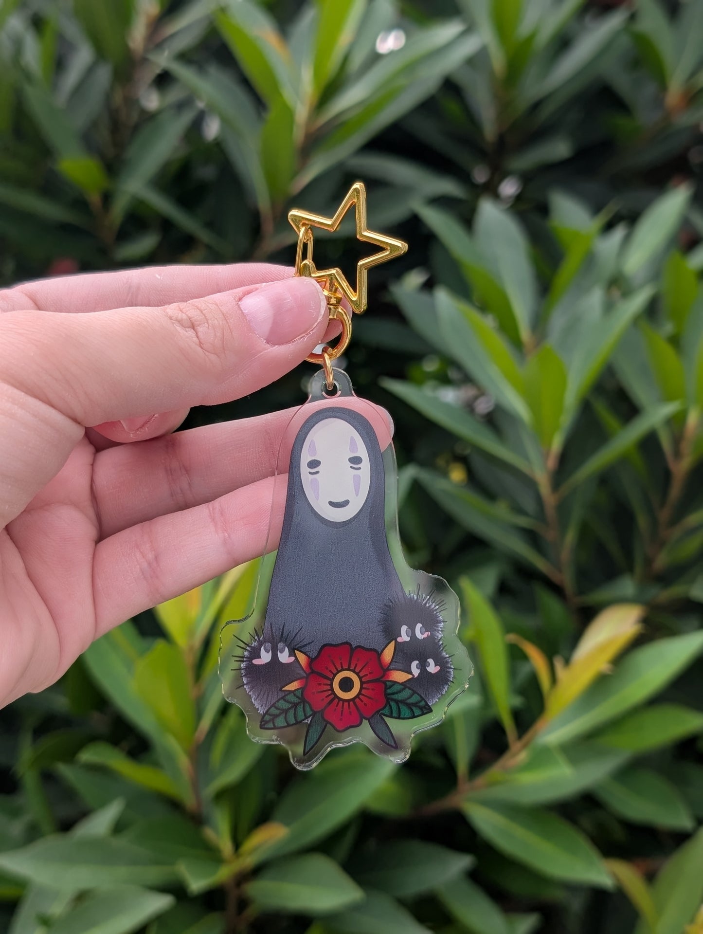 No Face Keychain