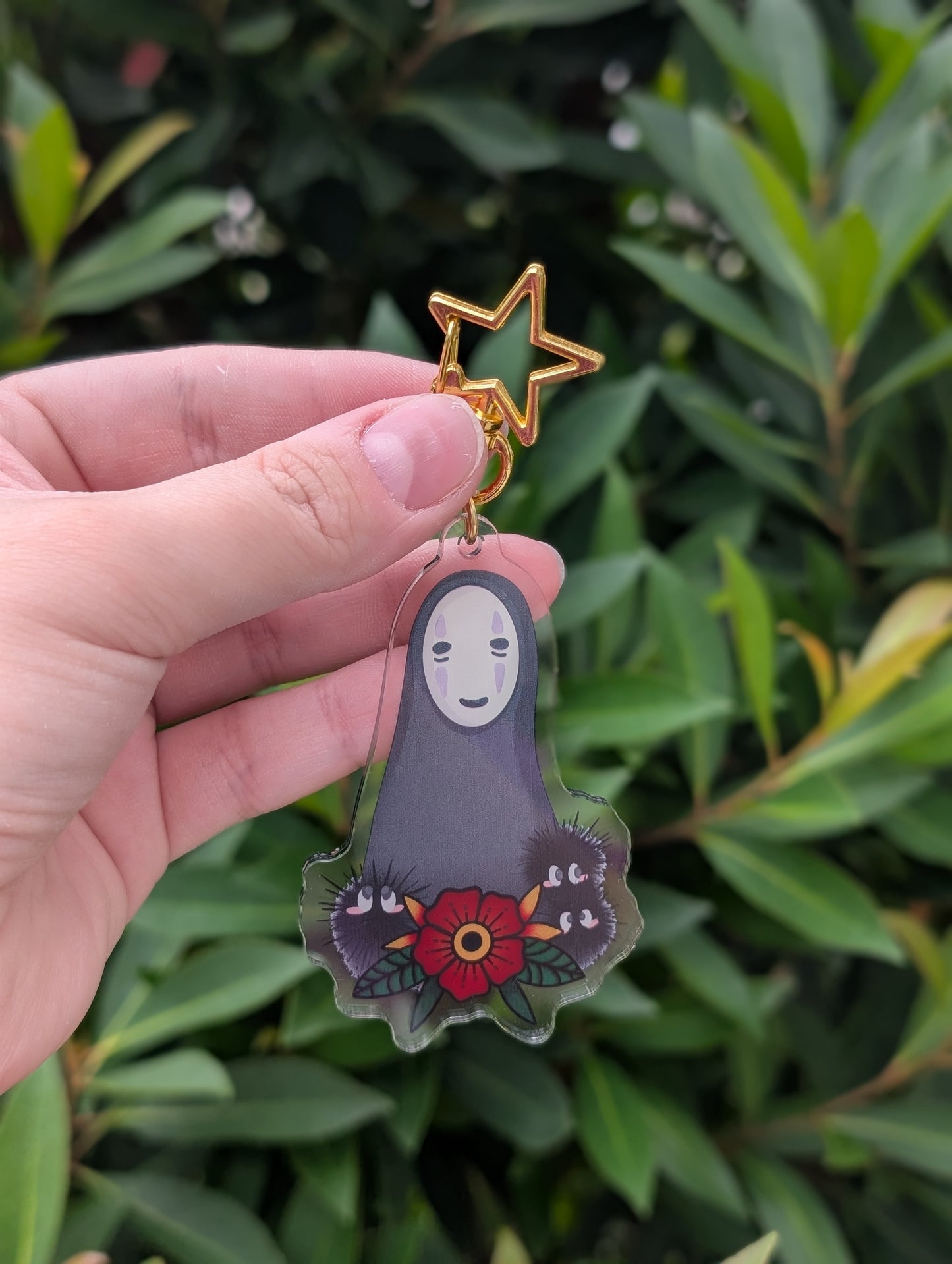 No Face Keychain