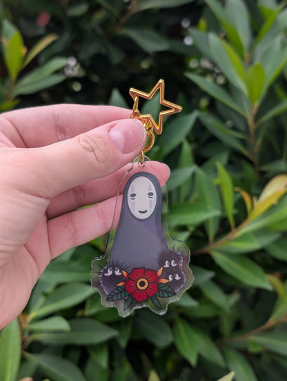 No Face Keychain