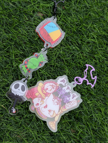 Trick or Treat Candy Keychain