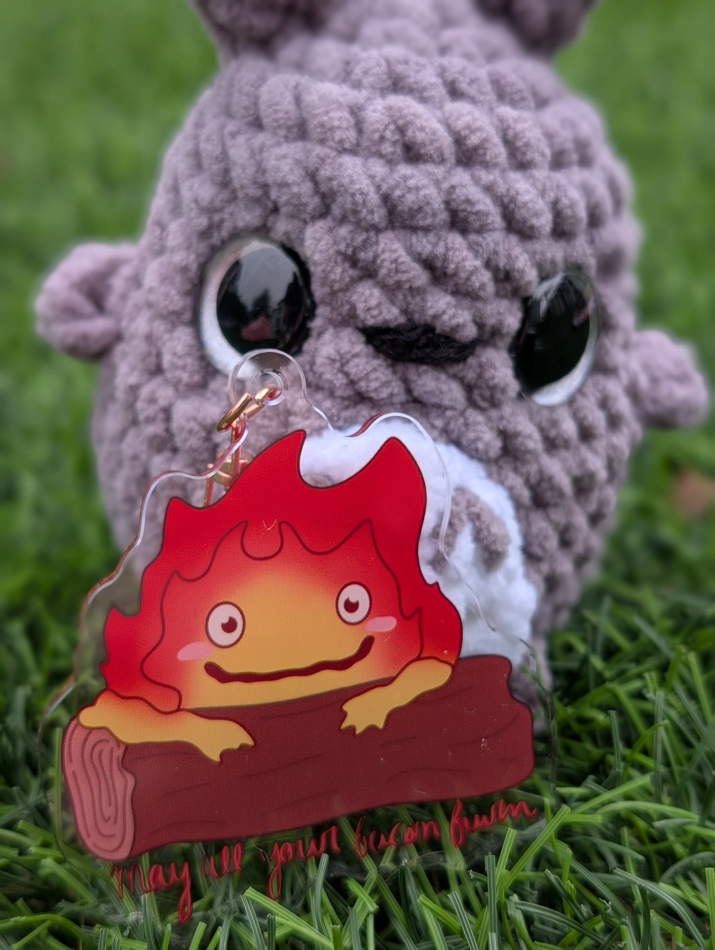 Calcifer Keychain