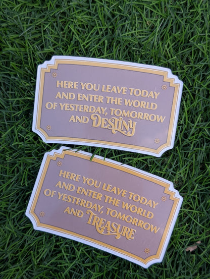 Here You Love Today... Door Magnets