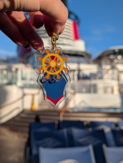 Let's Set Sail Keychain
