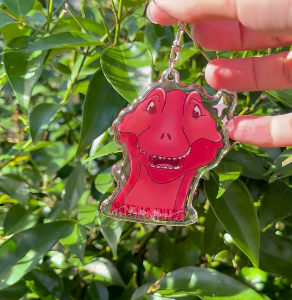 Carnotaurus Dino Keychain