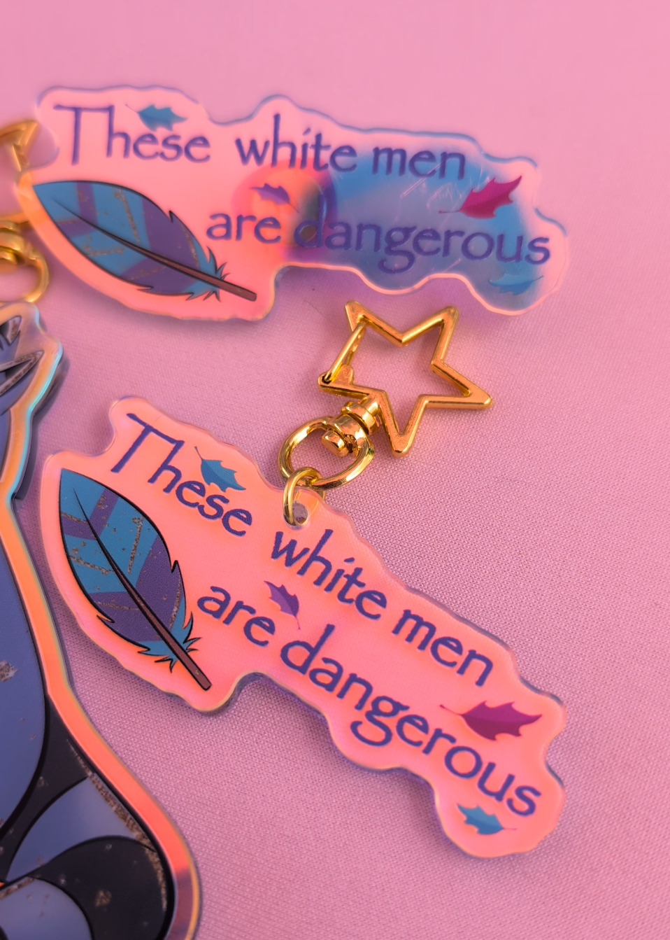 These white men Keychain