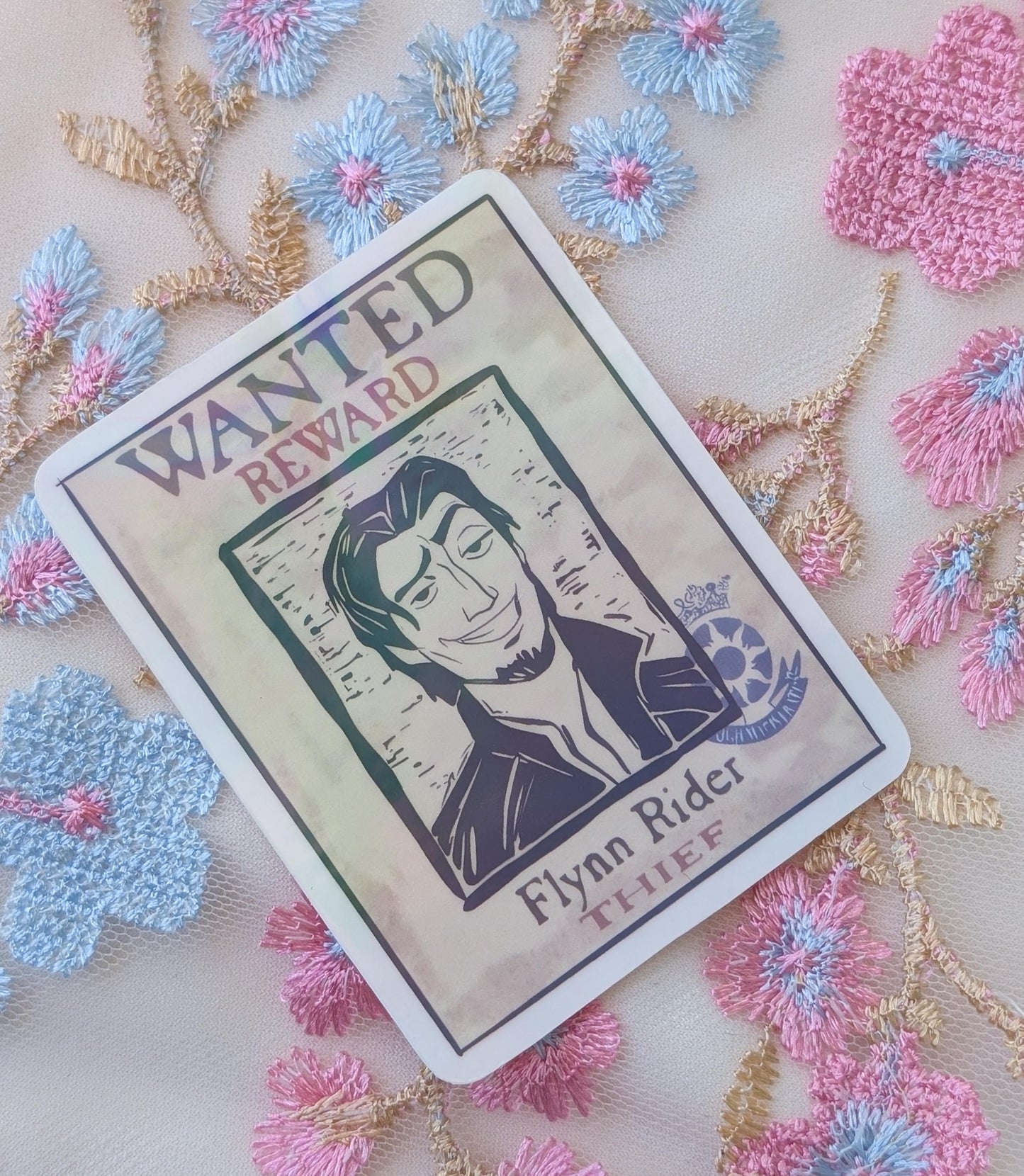 The Smolder Wanted Poster Sticker