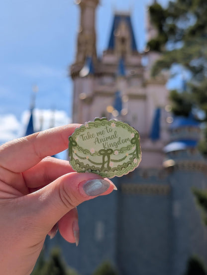 Animal Kingdom Cake Pin
