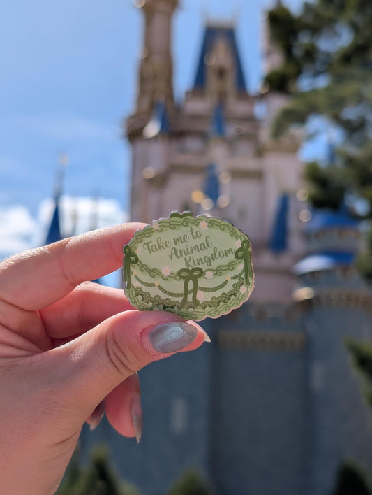 Animal Kingdom Cake Pin