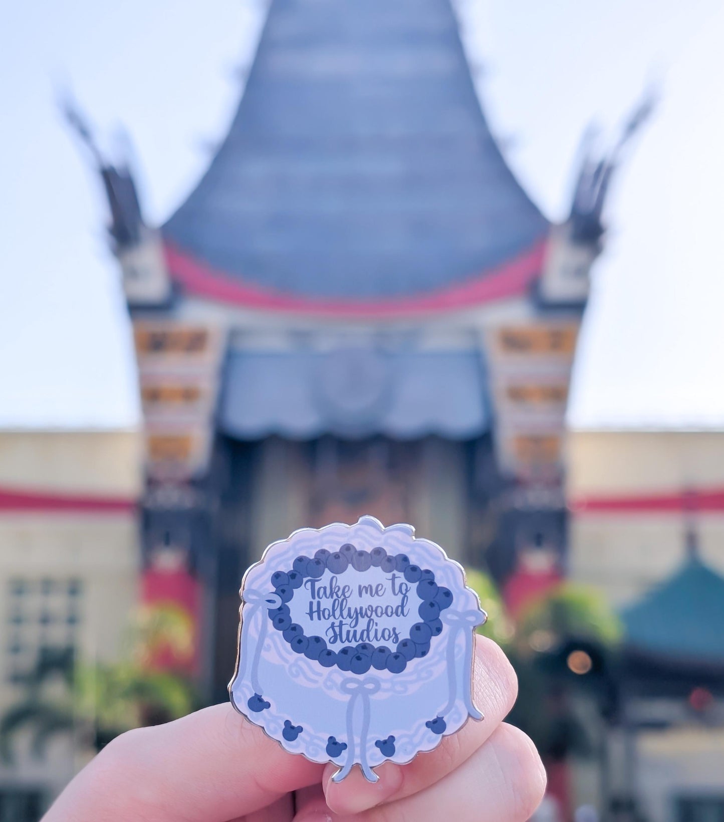 Hollywood Studios Cake Pin