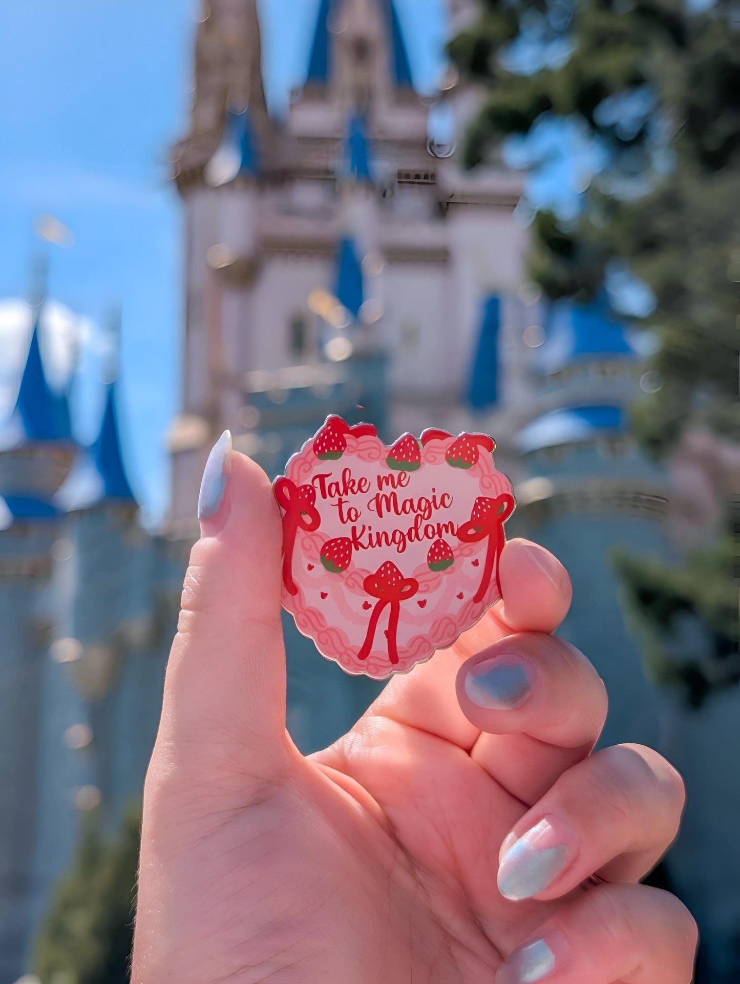 Magic Kingdom Cake Pin