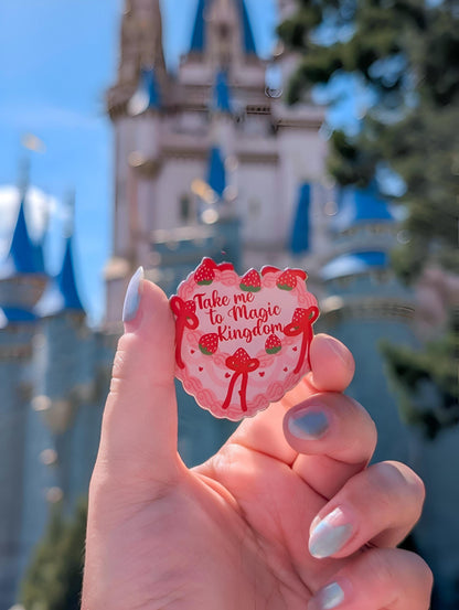 Magic Kingdom Cake Pin