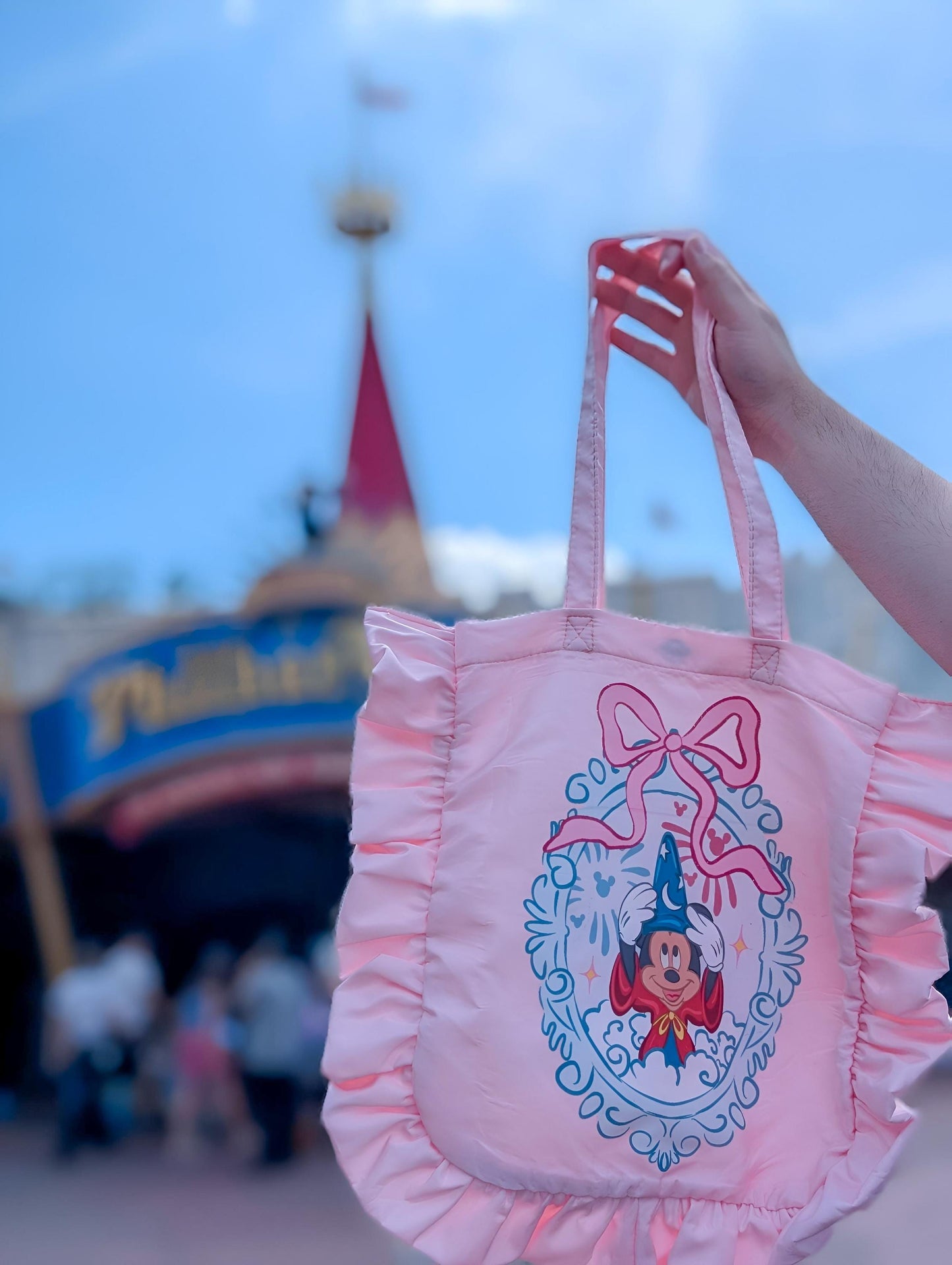 Sorcerer Mickey Ruffle Tote
