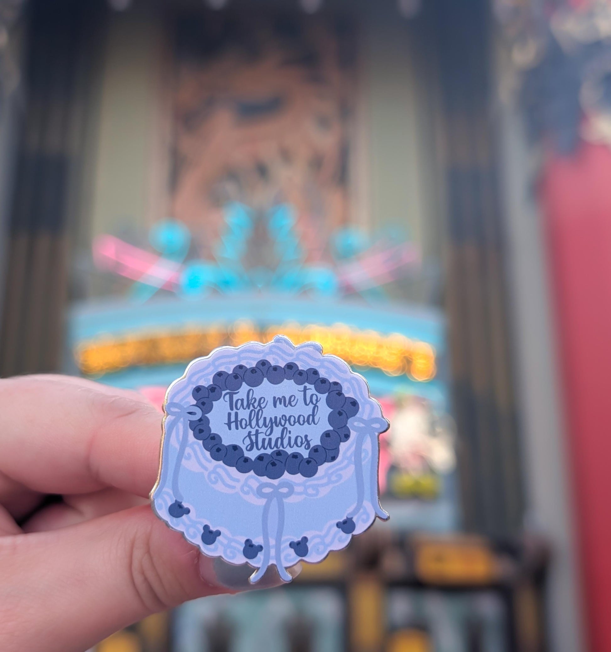 Hollywood Studios Cake Pin