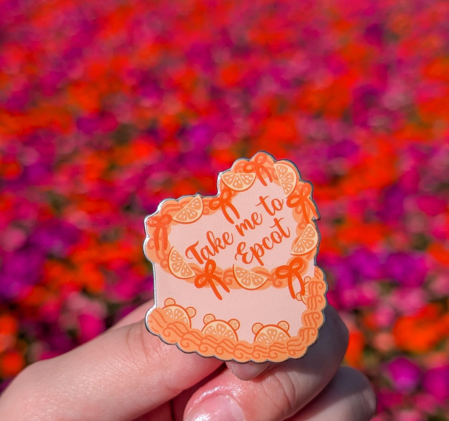 EPCOT Cake Pin